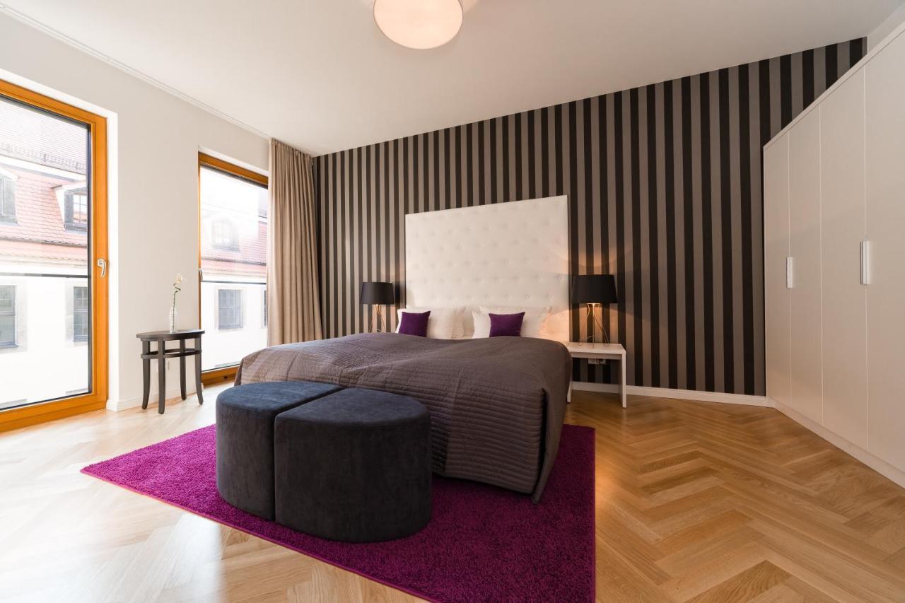 דרזדן Modernes Apartment Am Neumarkt מראה חיצוני תמונה