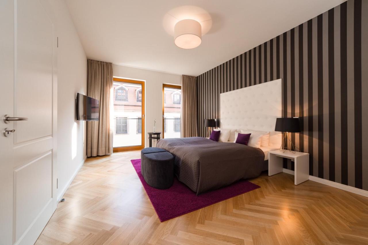 דרזדן Modernes Apartment Am Neumarkt מראה חיצוני תמונה