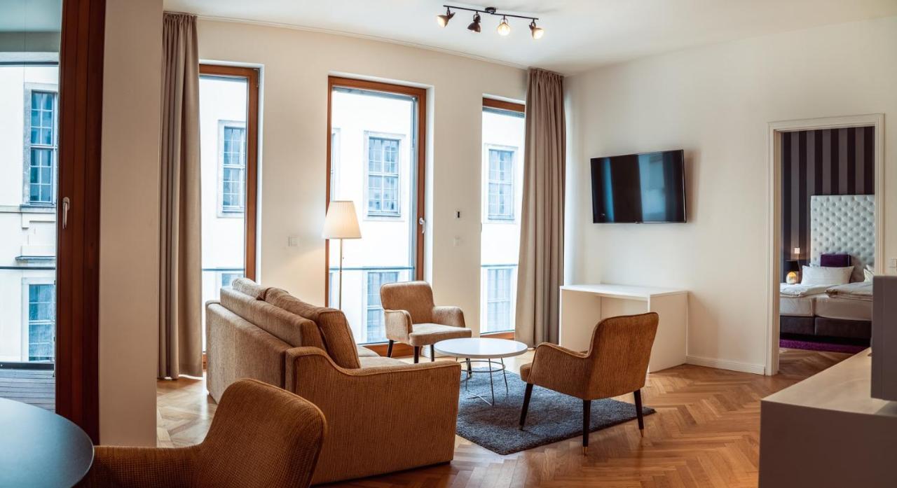 דרזדן Modernes Apartment Am Neumarkt מראה חיצוני תמונה